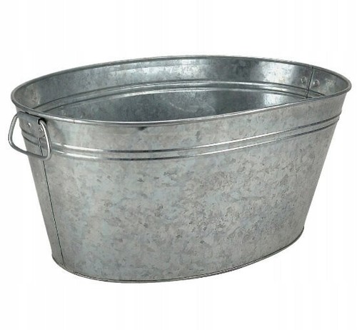 Wanne oval zinkwanne deko - oval,