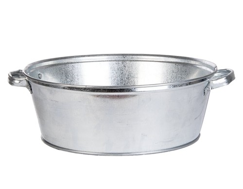 Zinkwanne liter rund - zinkwanne,