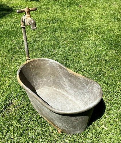 Zinkwanne blumentopf badewanne - zinkwanne,