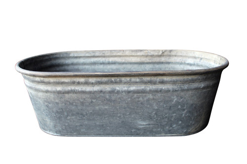 Blumenkasten zink groß l51cm - blumenkasten,